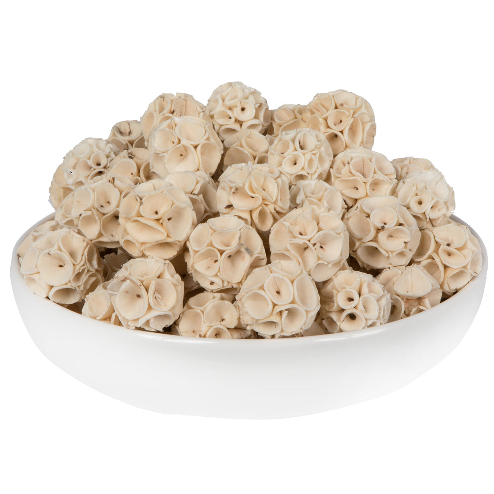 Vickerman Natural Botanicals 1.6" Sola Crape Ball. Includes 100 pieces per Pack.