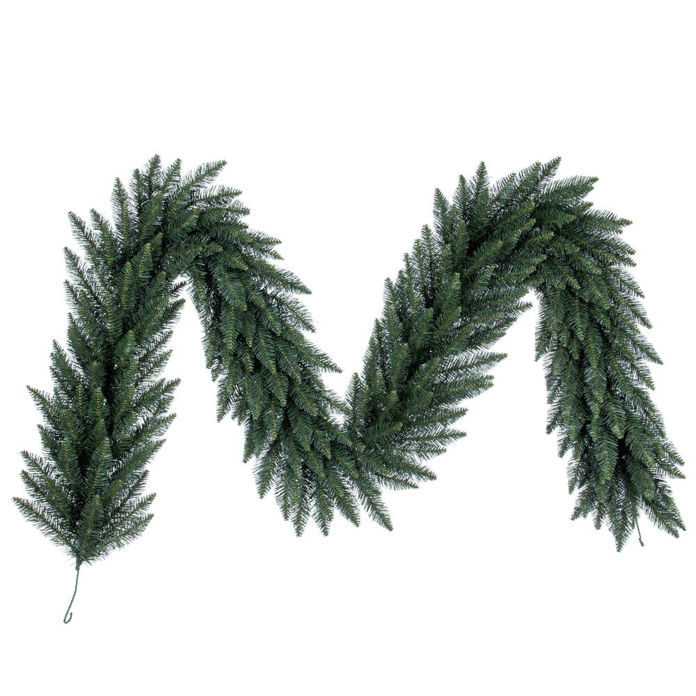 Vickerman 9' Camdon Fir Artificial Christmas Garland Unlit