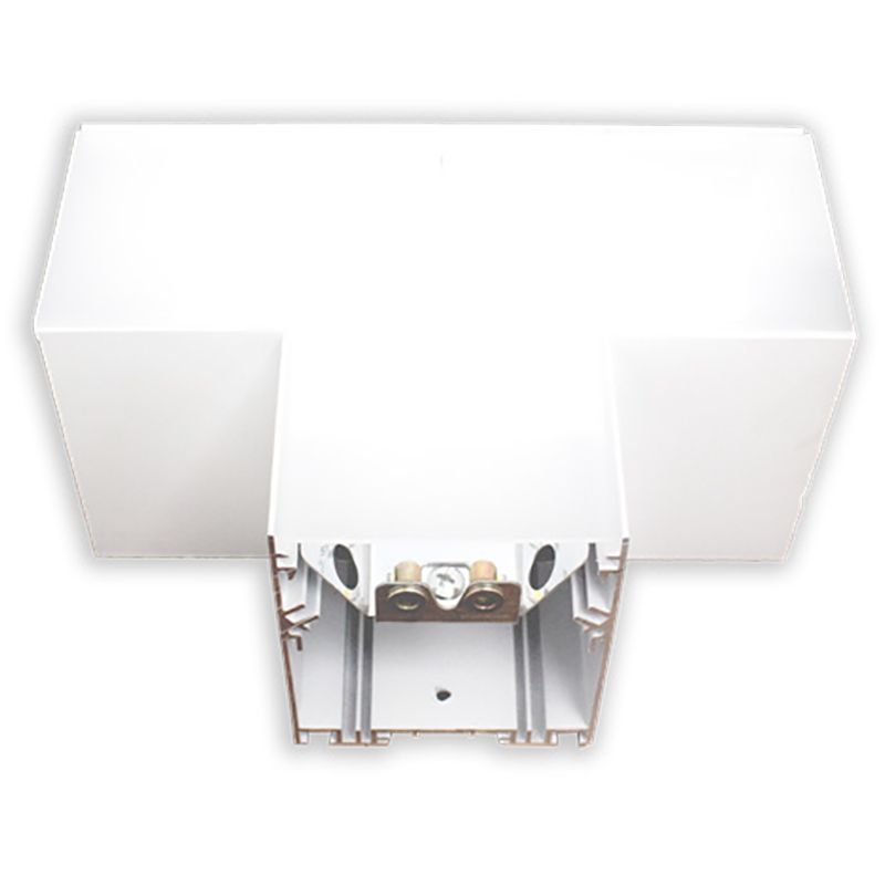 Westgate SCX Series T Section, Commercial Indoor Lighting, 629 Lumens, 3000K, White Finish, 0~10V Dimmable