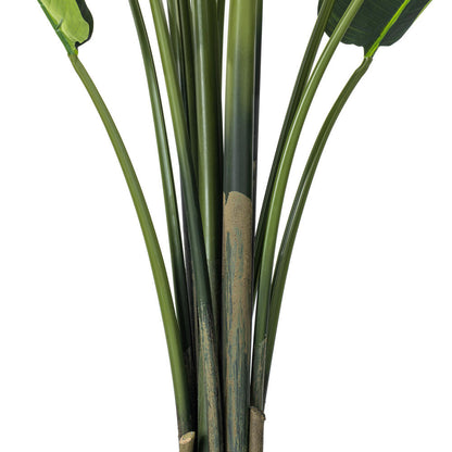 Vickerman 6' Artificial Potted Travellers Palm Tree.