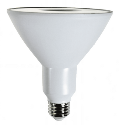 Damar PAR38 LED Flood Light Bulb 12.5W E26 Medium Base 6500K Daylight Ideal for Track & Recessed Spot Light Bulbs 120V 1200 Lumens 40° Beam Spread White Finish Pack of 3