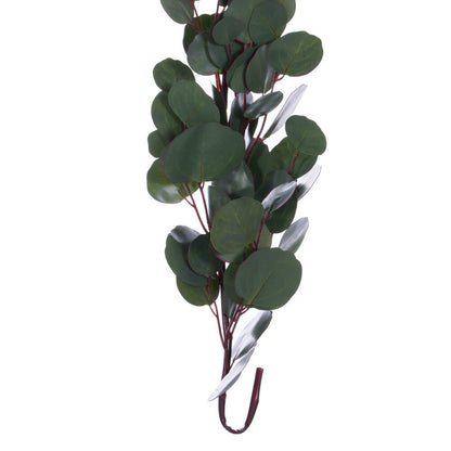 Vickerman 60" Artificial Green Silver Dollar Populus Eucalyptus Garland