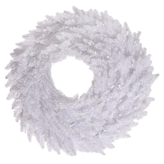 Vickerman 36" White Fir Artificial Christmas Wreath Unlit