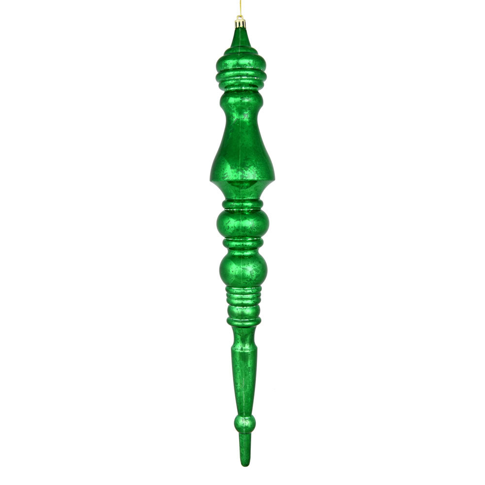 Vickerman 20" Green Mercury Finial