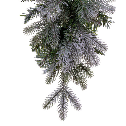 Vickerman 36" Frosted Douglas Fir Artificial UnLit Teardrop.