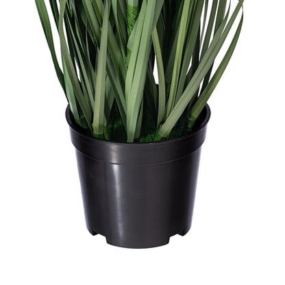 Vickerman 24" Artificial Green Potted Ryegrass.