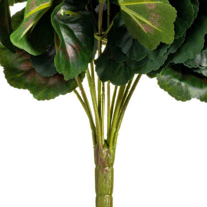 Vickerman 17.5" Artificial Red Geranium Bush.