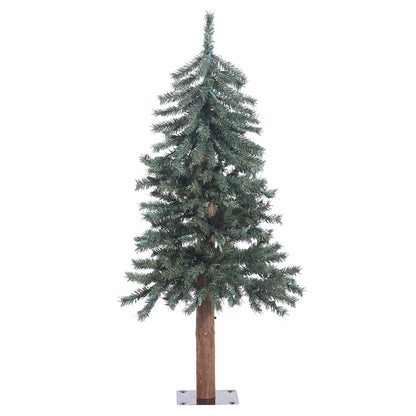 Vickerman 3' Natural Bark Alpine Artificial Christmas Tree Unlit