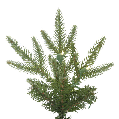 Vickerman 6.5' Bixley Pencil Fir Artificial Christmas Tree Warm White Dura-lit LED Lights