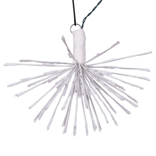 Vickerman 80Lt x 16" White Starburst Warm White 5mm Twinkle LED Lights.