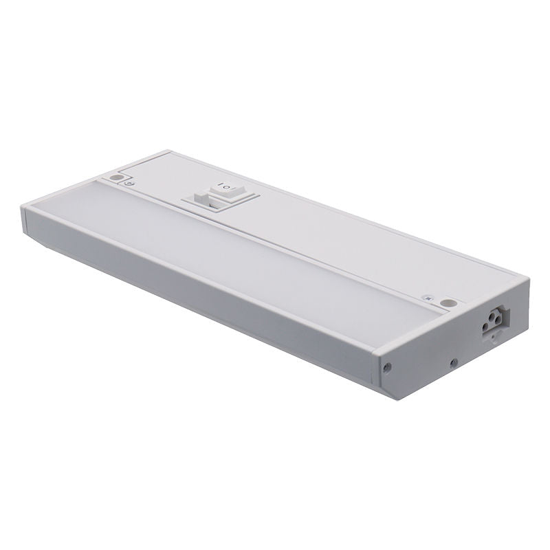 Westgate 9In Builder Series Under Cabinet Light 5Cct C90 Hardwire End-To-End Connect, White, Undercabinet Lighting, 3W, 180 Lumens, 27K/30K/35K/40K/50K, White Finish, TRIAC