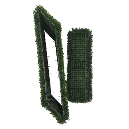 Vickerman 24" x 36" Artificial Green Boxwood Hedge.
