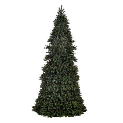 Vickerman 14' x 74" Artificial Pre-Lit Slim Grand Teton Frame Tree with LED Warm White 5mm Single Mold Lights