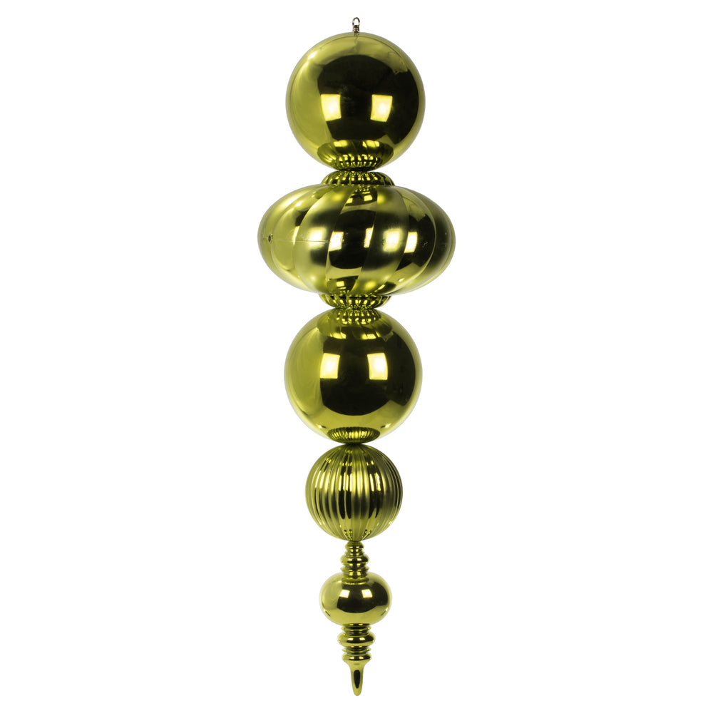 Vickerman 54" Lime Shiny and Matte Finial Ornament