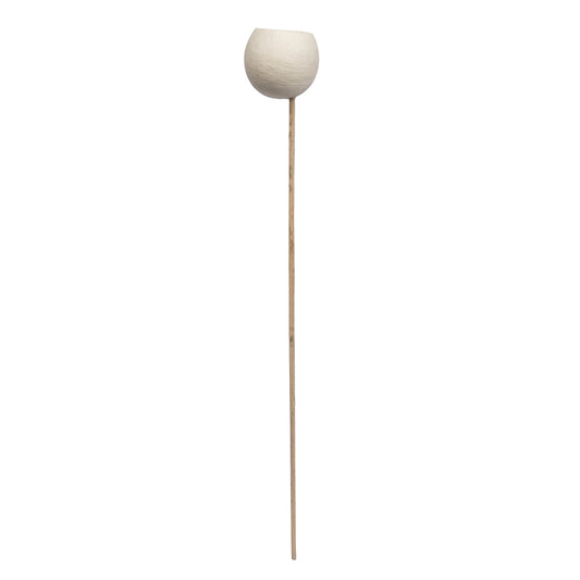 Vickerman Natural Botanicals 20" Bell Cup Bleached on Stem. Includes 40 Stems per Pack.
