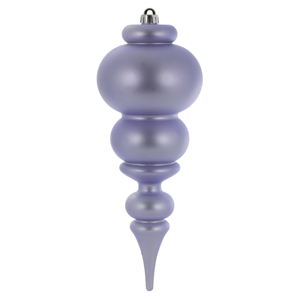 Vickerman 14" Lilac Matte Finial UV Drilled