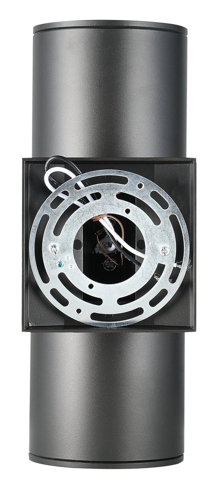 ASD Lighting LED Round Outdoor Wall Cylinder 9W 5000K Oil Rubbed Bronze cETLus
