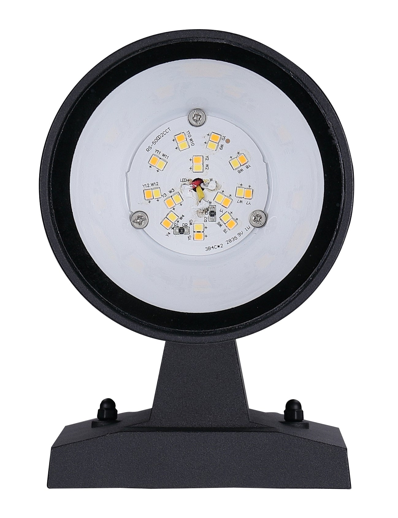 ASD Lighting LED Outdoor Wall Cylinder Round Up or Down 9W 120V Triac 3000/4000/5000K Black ETL