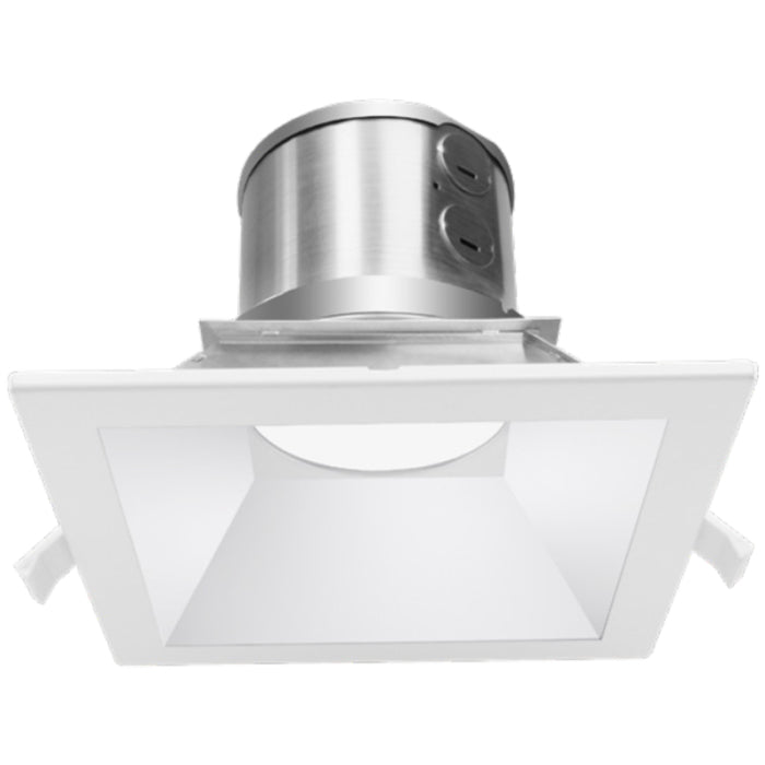 Westgate 6 LED Commercial Recessed Light, Commercial Indoor Lighting, 15W, 1200-1275 Lumens, 3000K, White Finish, 0~10V Dimmable