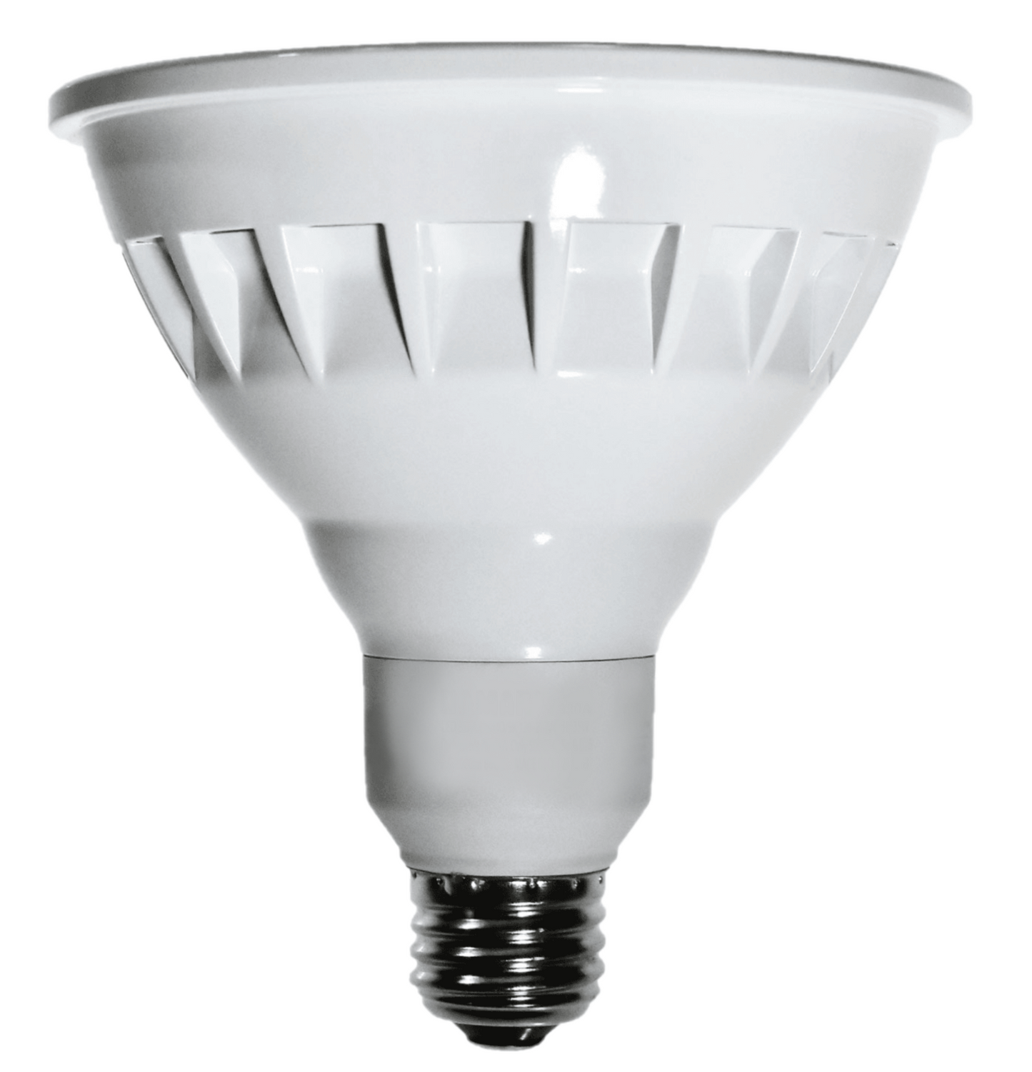 Damar PAR38 LED Flood Light Bulb 35W E26 Medium Base 5000K Bright White Ideal for Track & Recessed Spot Light Bulbs 120-277V 4000 Lumens Dimmable at 120V White Finish Pack of 2