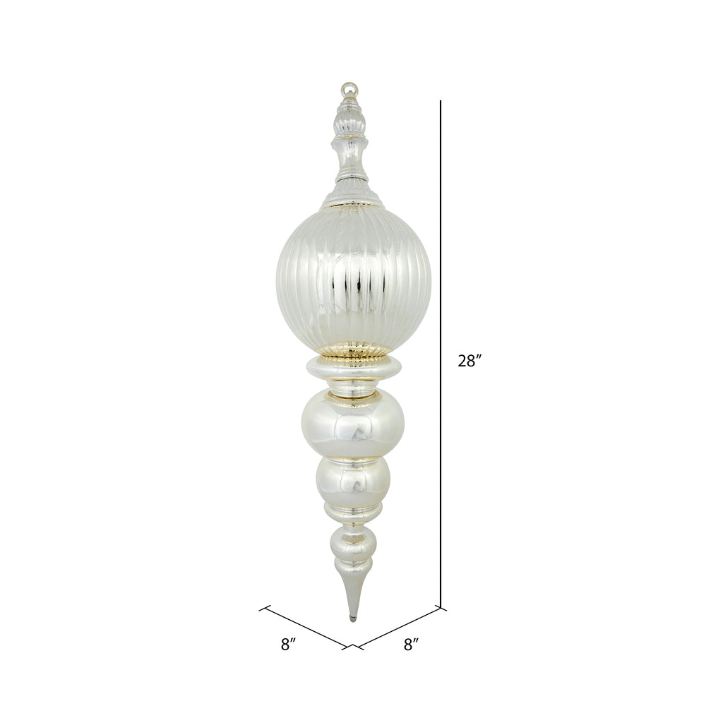 Vickerman 28" Champagne Shiny Finial Ornament