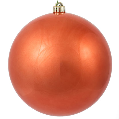 Vickerman 8" Coral Candy Ball Ornament