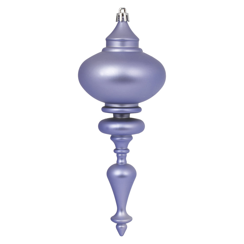 Vickerman 8.7" x 3.5" Lilac Matt Finial 3Bg