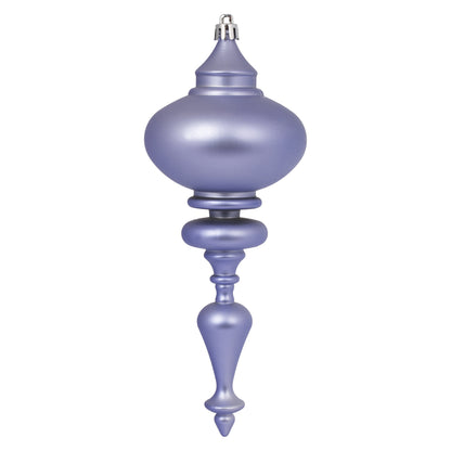 Vickerman 8.7" x 3.5" Lilac Matt Finial 3Bg