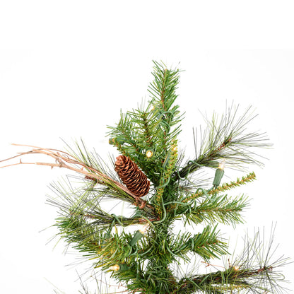 Vickerman 5' Ashland Artificial Christmas Tree Clear Dura-lit Incandescent Lights
