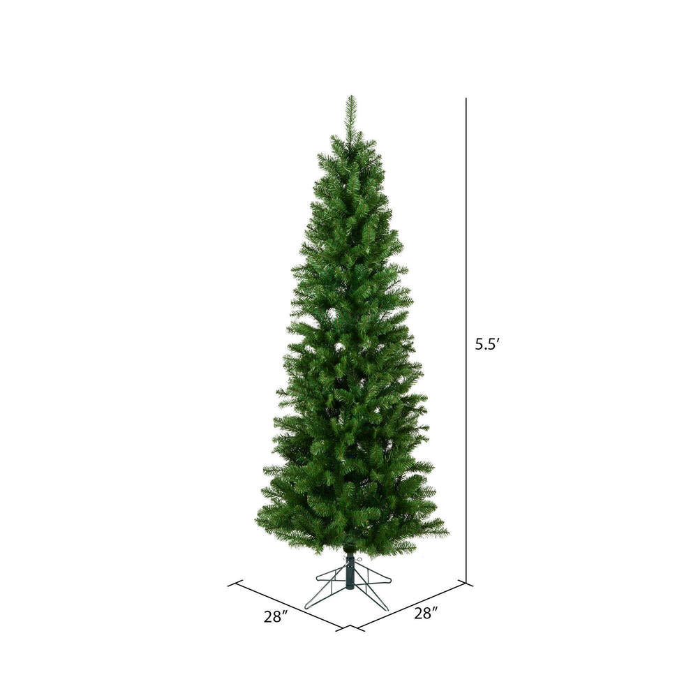 Vickerman 5.5' Salem Pencil Pine Artificial Christmas Tree Unlit