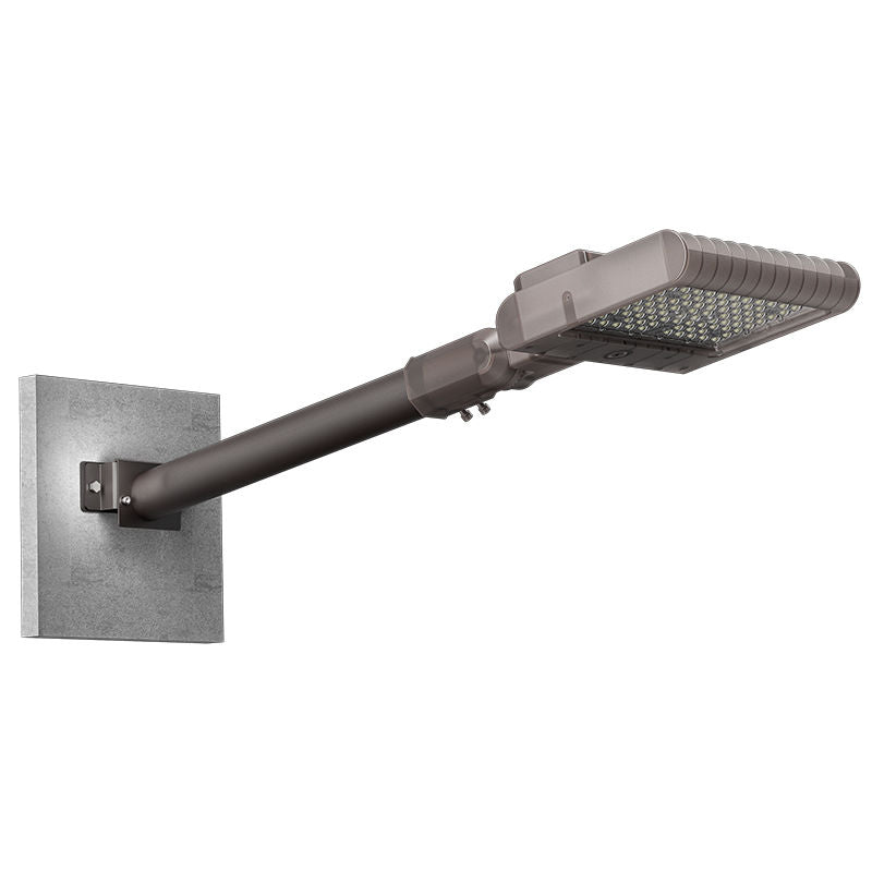 Westgate 20In Wall And Pole Mounting Arm For Flood Lights With A Slip Fitter, Outdoor Lighting, Bronze Finish None