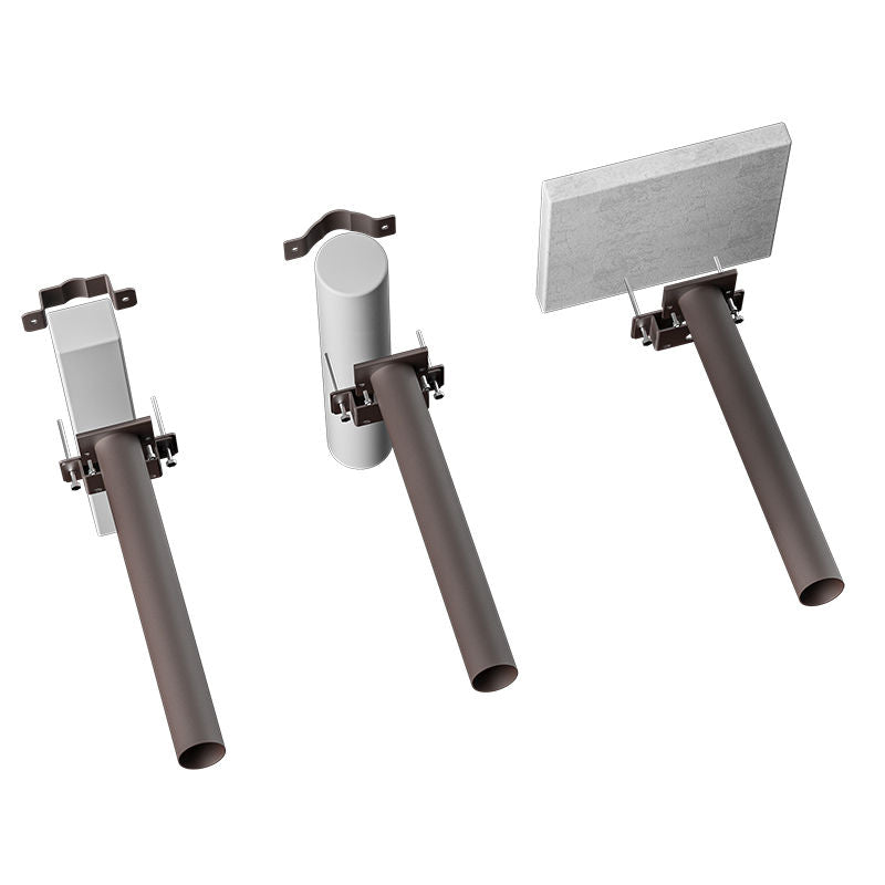 Westgate 20In Wall And Pole Mounting Arm For Flood Lights With A Slip Fitter, Outdoor Lighting, Bronze Finish None