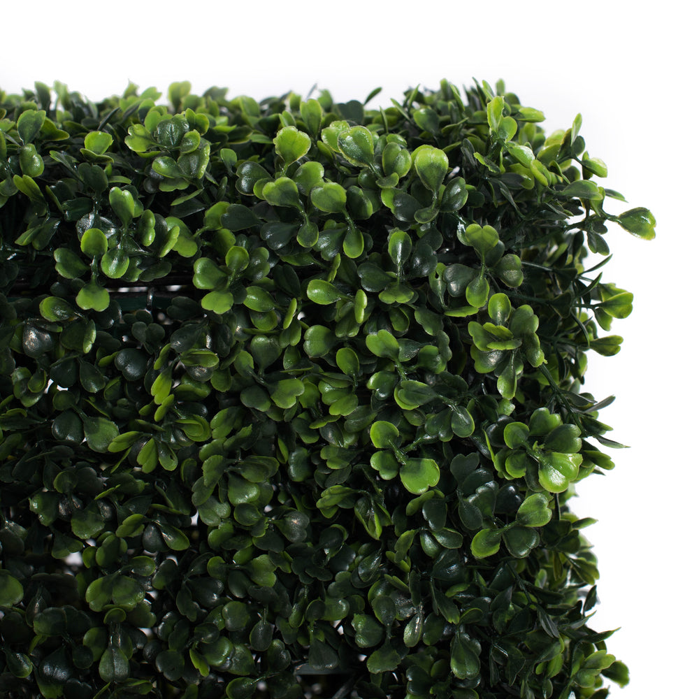 Vickerman 48" x 12" x 48" Artificial Boxwood Hedge.