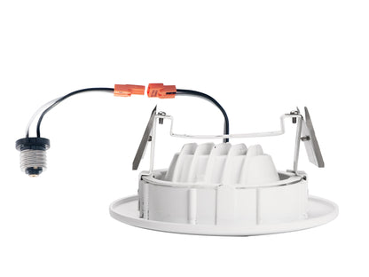 ASD Lighting LED Downlight Retrofit Kit Gimbal 4" 10W Dimmable 5000K White cETLus