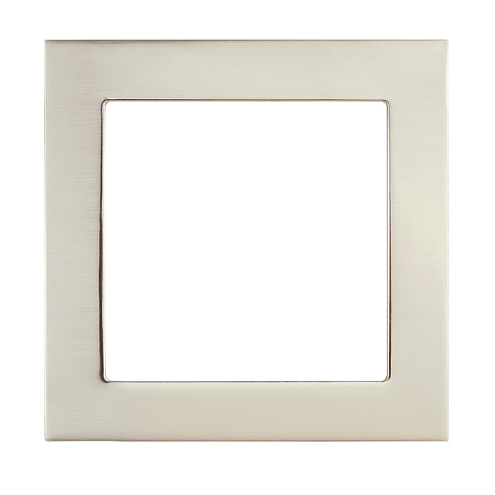 Westgate 6 Inch Square Trim For SSL6Rb, Brushed Nickel, Residential Lighting, Bronze Finish