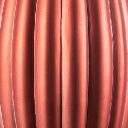 Vickerman 8" Coral Matte Line Finial Ornament Pack of 4