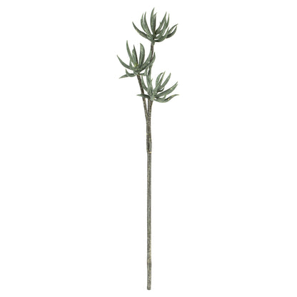 Vickerman 24" Artificial Mixed Green Aloe Spray. Includes 3 sprays per pack.
