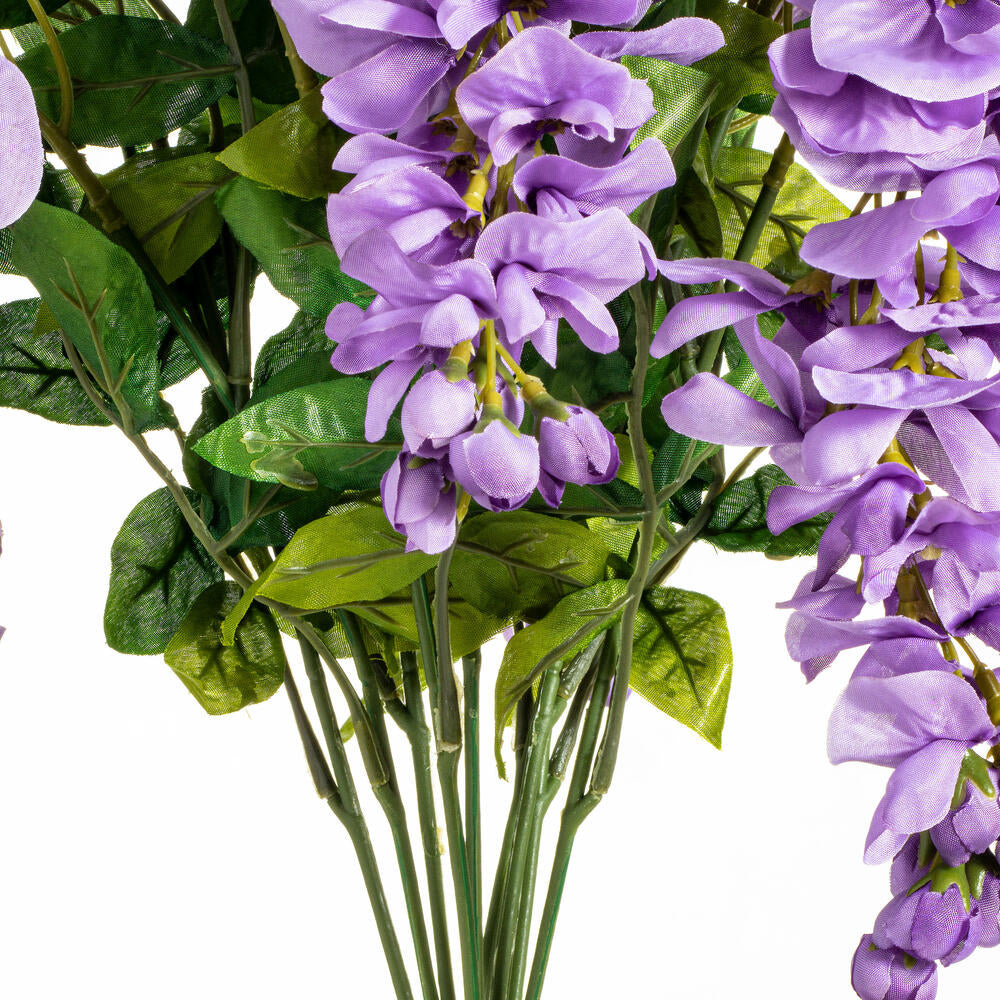 Vickerman 19" Artificial Lavender Wisteria Bush