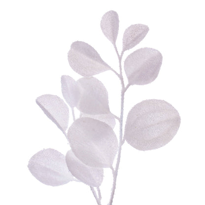 Vickerman 24" White Artificial Dogwood Snowy Wreath