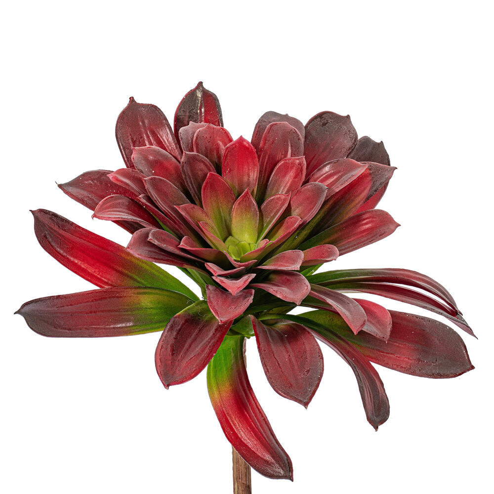 Vickerman 16" Artificial Red Succulent Stem.