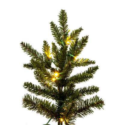 Vickerman 10' x 74" Natural Fraser Fir Artificial Christmas Tree 3mm LED Color Changing Lights