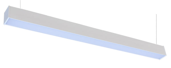 Westgate SCX 2.75In Linear 2-Foot L Section 30K/35K/40K/50K, Commercial Indoor Lighting, White Finish, 0~10V Dimmable