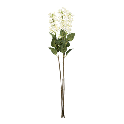 Vickerman 33'' Artificial Cream Mini Flower Spray. Includes 3 sprays per pack.