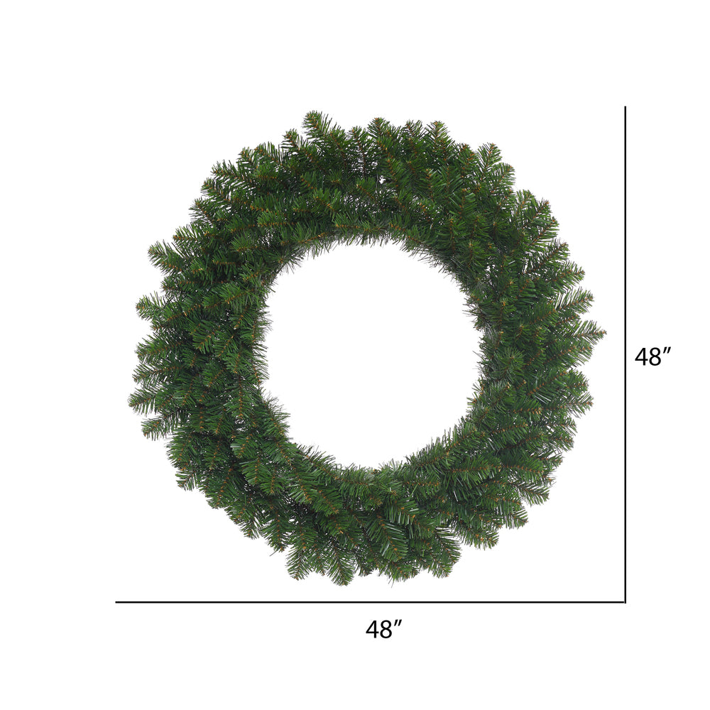 Vickerman 48" Grand Teton Artificial Christmas Wreath Unlit