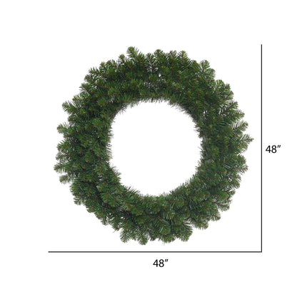 Vickerman 48" Grand Teton Artificial Christmas Wreath Unlit
