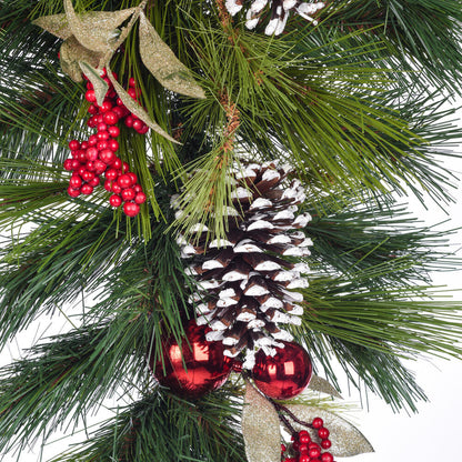 Vickerman 30" Artificial Christmas Teardrop Unlit