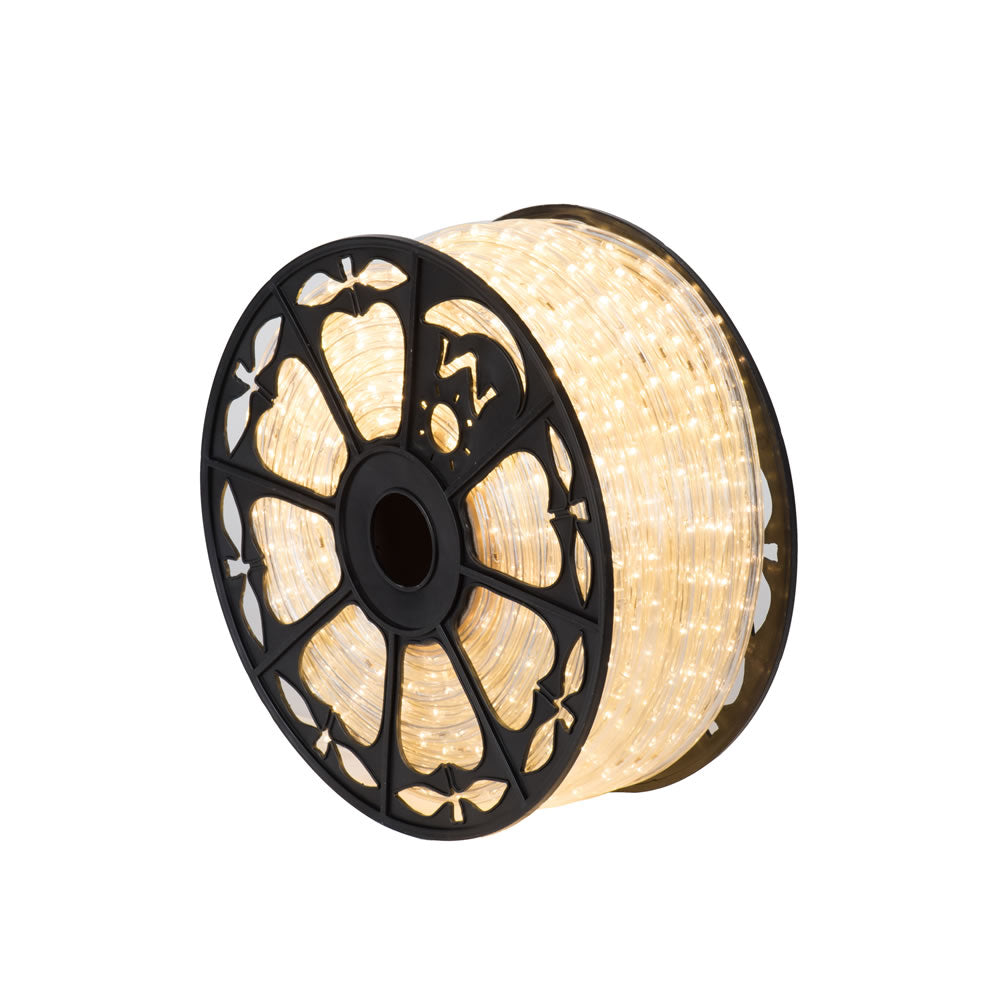 Vickerman 150' x .5" Wm Wht LED Rope Light Spool 120 Volt.