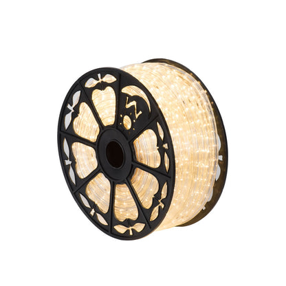 Vickerman 150' x .5" Wm Wht LED Rope Light Spool 120 Volt.