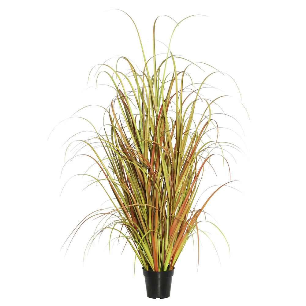 Vickerman 60"  PVC Artificial Potted Mixed Brown Grass.