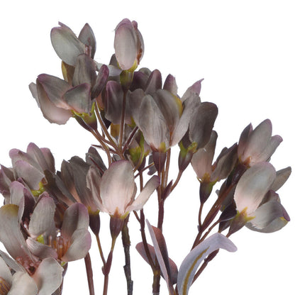 Vickerman 25.5" Purple Artificial Primrose Flower Spray 3 per bag.